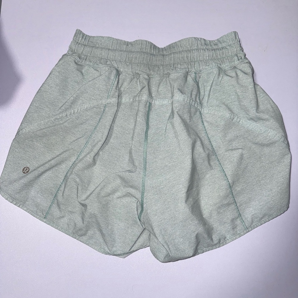 Lululemon Athletica Mint Green Athletic Shorts
